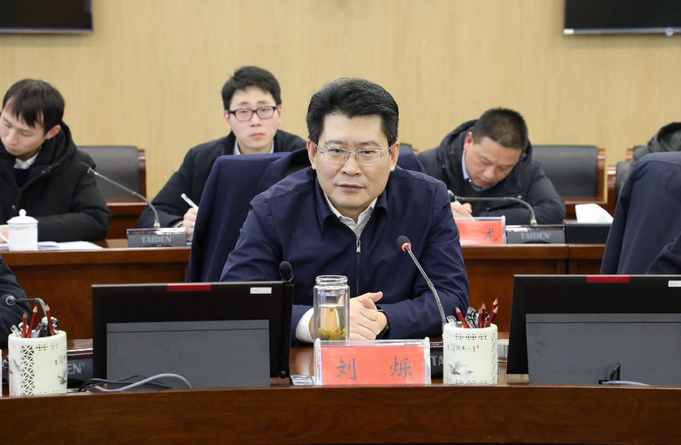 刘烁在上栗县调研时强调敢为人先担当作为建设高新技术园区和发展数字